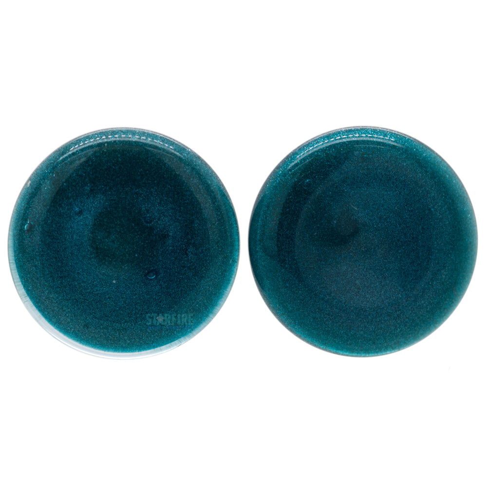 Glass Colorfront Plugs - Sapphire (Premium Color)