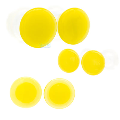 Glass Colorfront Plugs - Toxic Waste (Premium Color)