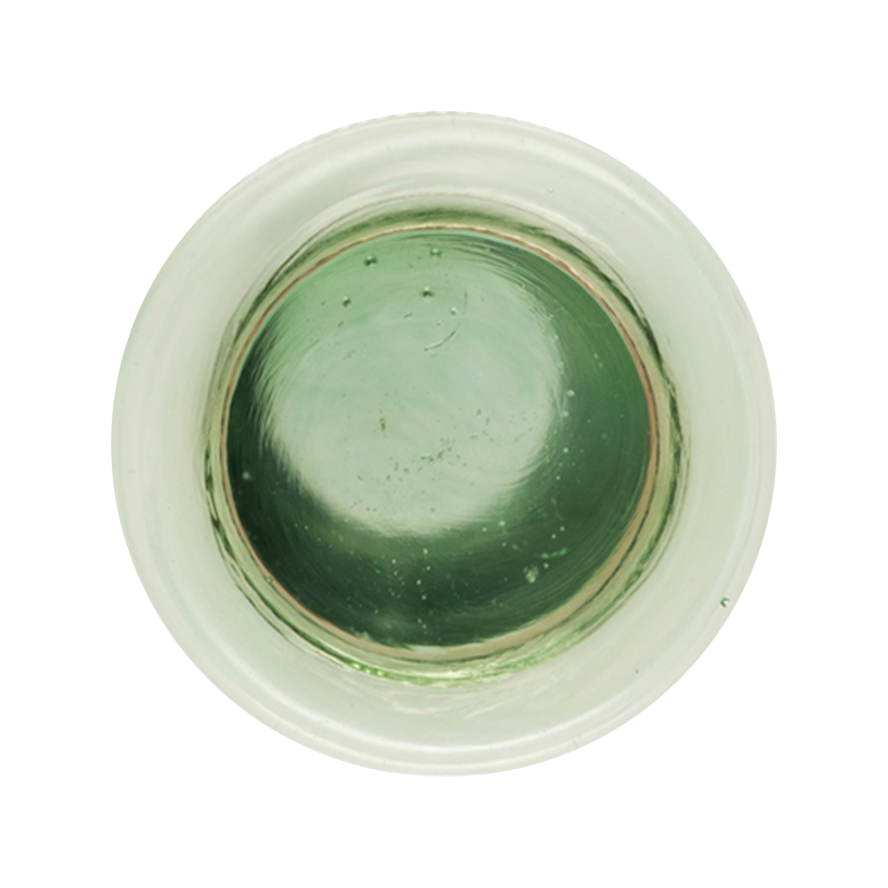 Glass Colorfront Plugs - Translucent Green