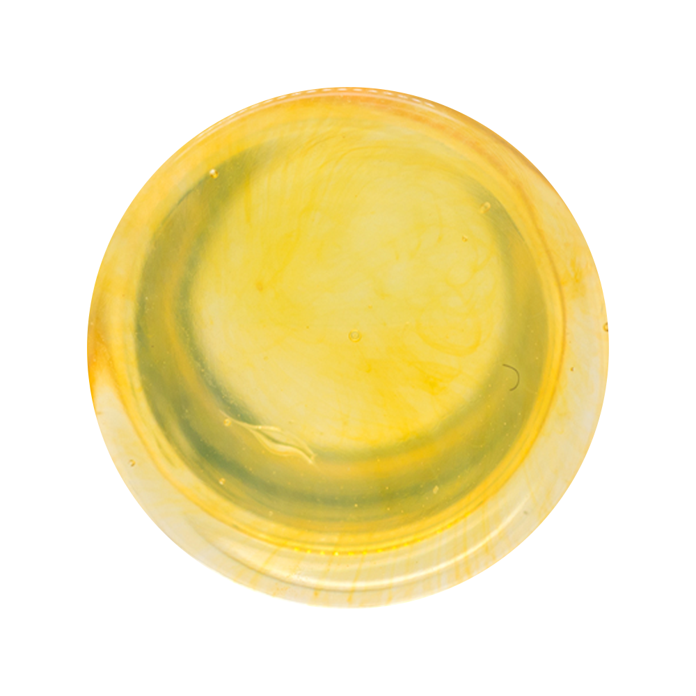 Glass Colorfront Plugs - Translucent Yellow