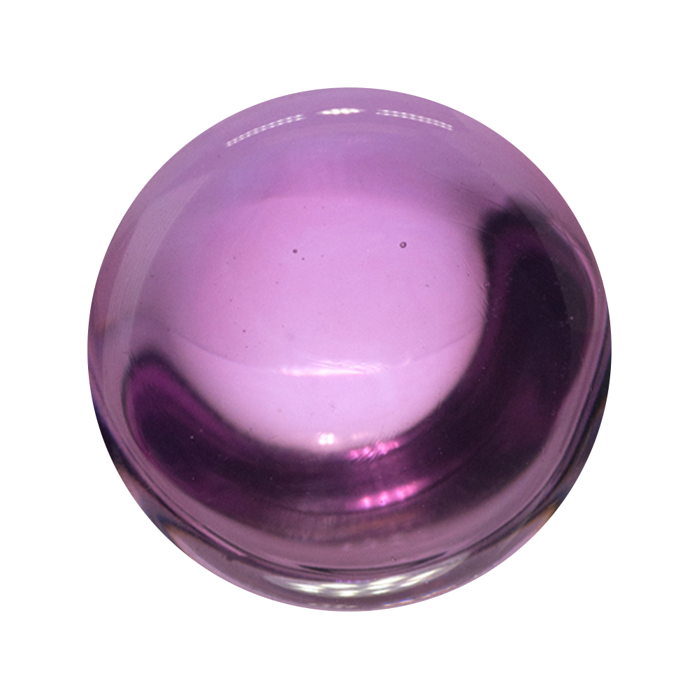 Glass Colorfront Plugs - Amethyst (Premium Color)