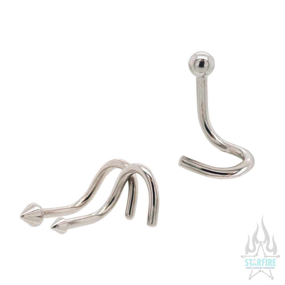 Basic Stainless Steel Nostril Screw