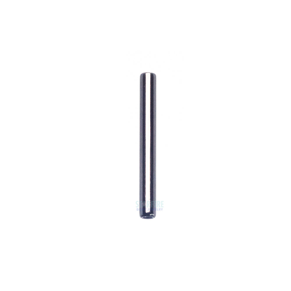 Stainless Steel Threaded Straight Barbell Shaft - 12 ga.