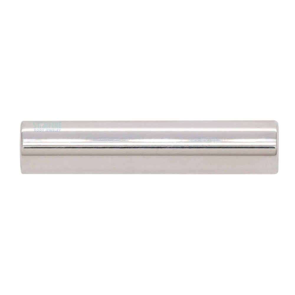 Stainless Steel Threaded Straight Barbell Shaft - 2 ga.