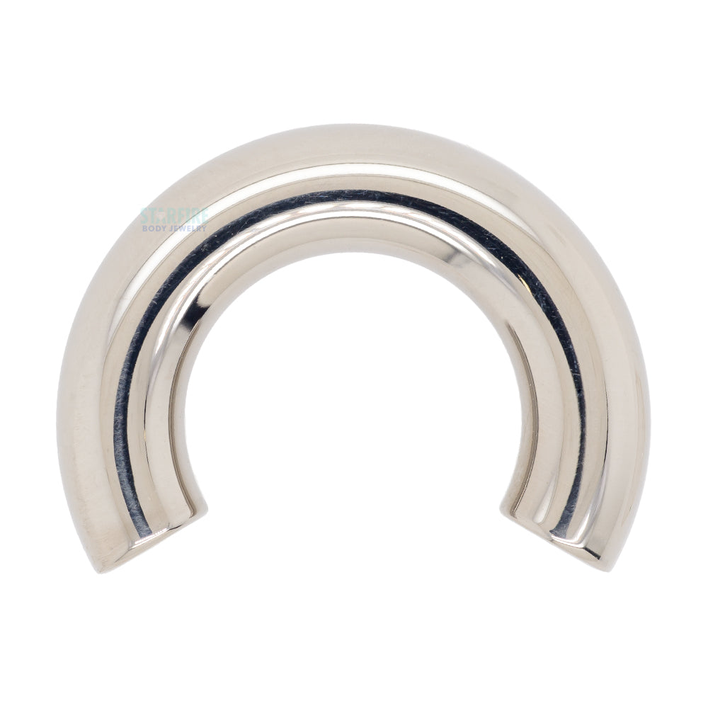 Titanium Threaded Circular Barbell Shaft - HP – High Polish