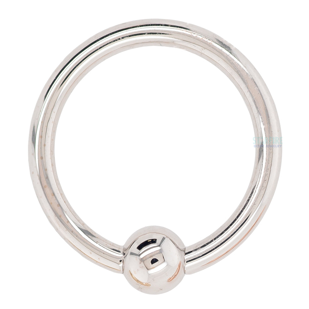 Gold & Platinum Captive Bead Ring (CBR)