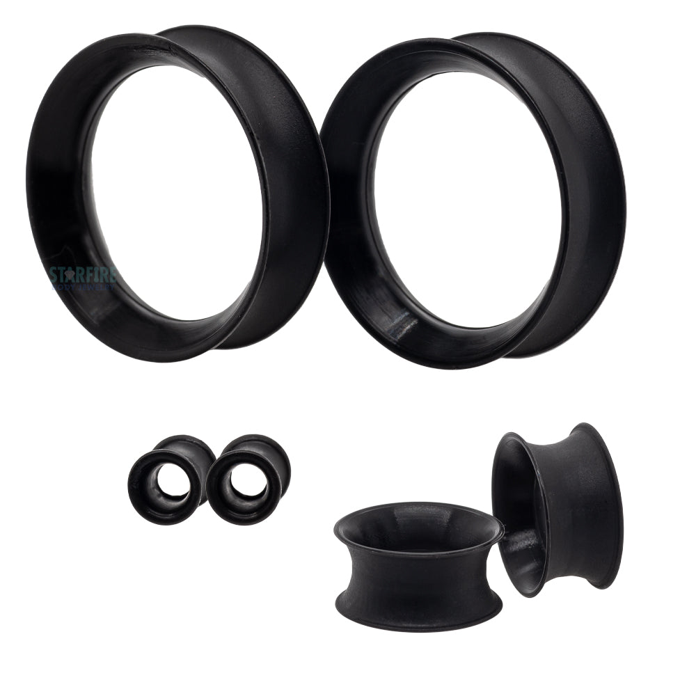 Silicone Skin Eyelets - Black