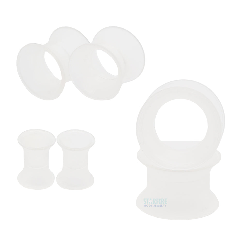 Silicone Skin Eyelets - Clear