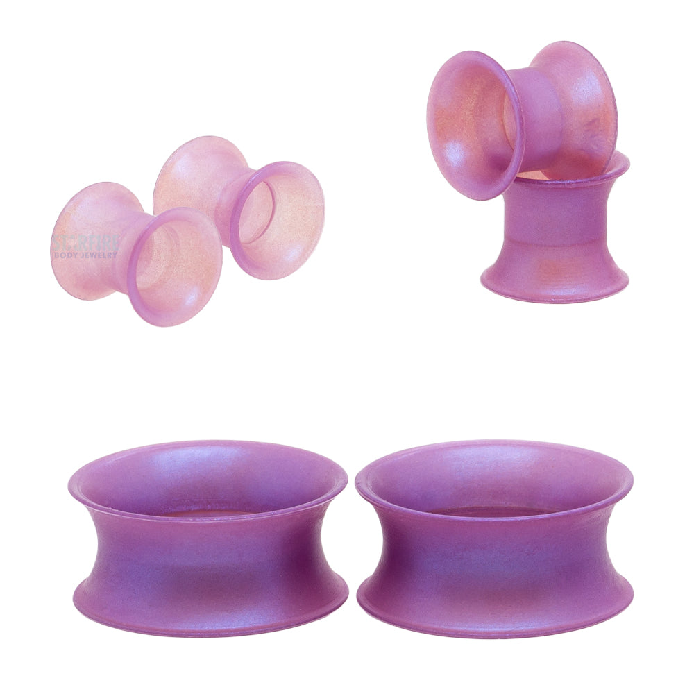 Silicone Skin Eyelets - Lavender Pearl