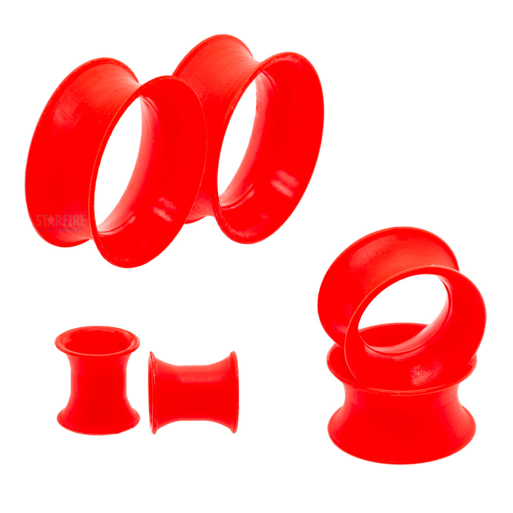 Silicone Skin Eyelets - Red