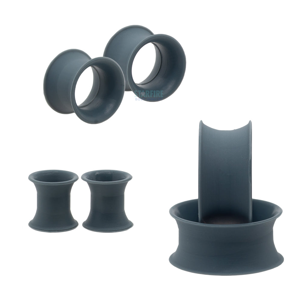 Silicone Skin Eyelets - Slate Blue