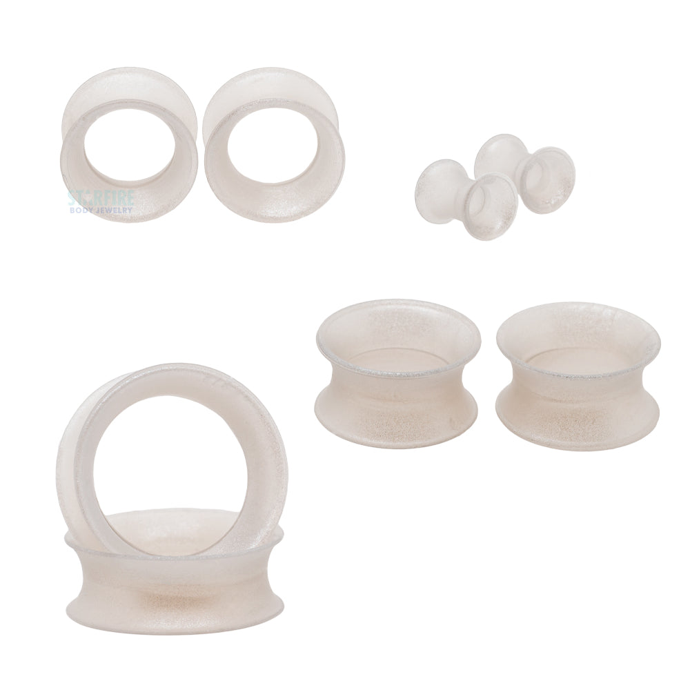 Silicone Skin Eyelets - Silver