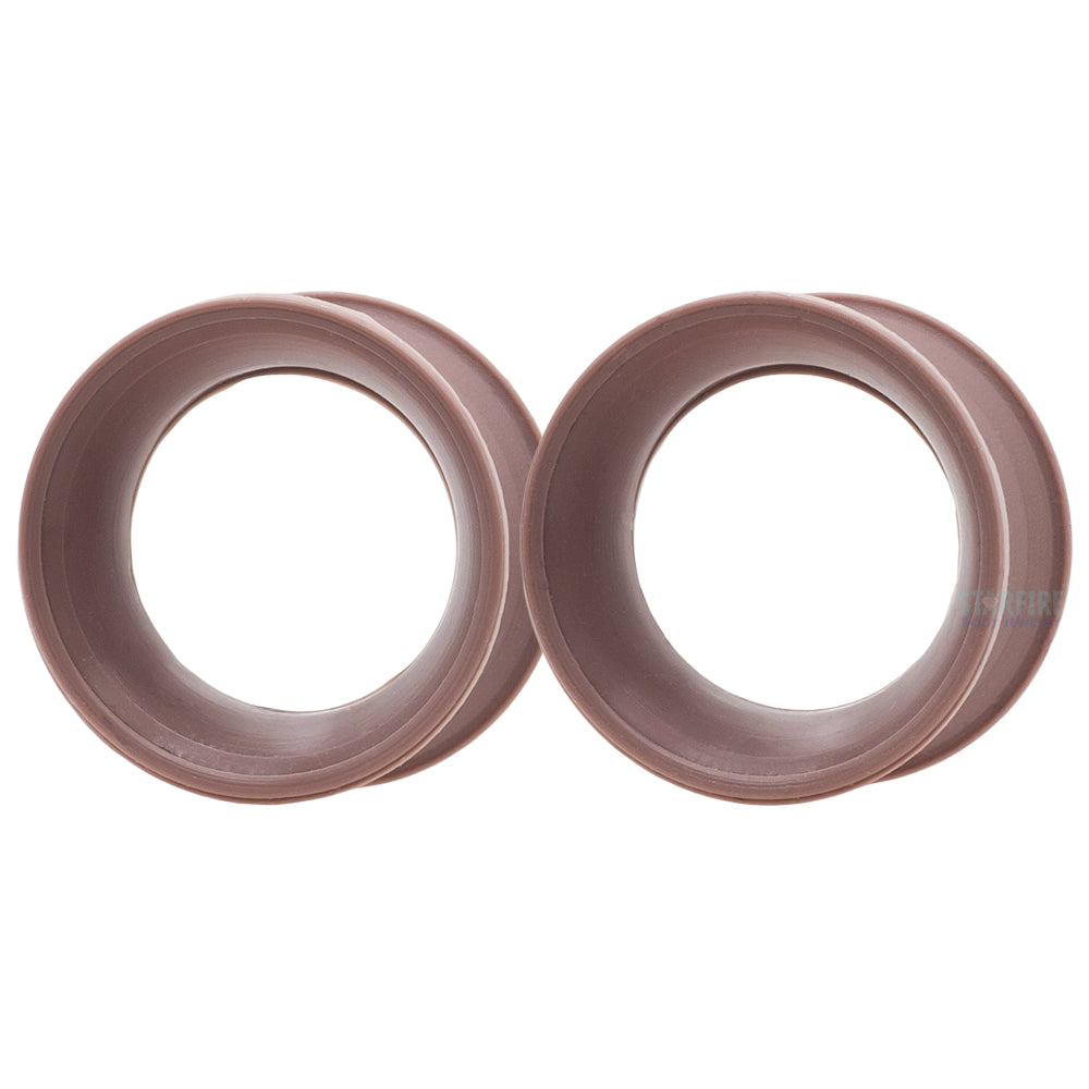 Silicone Skin Eyelets - Autumn Brown