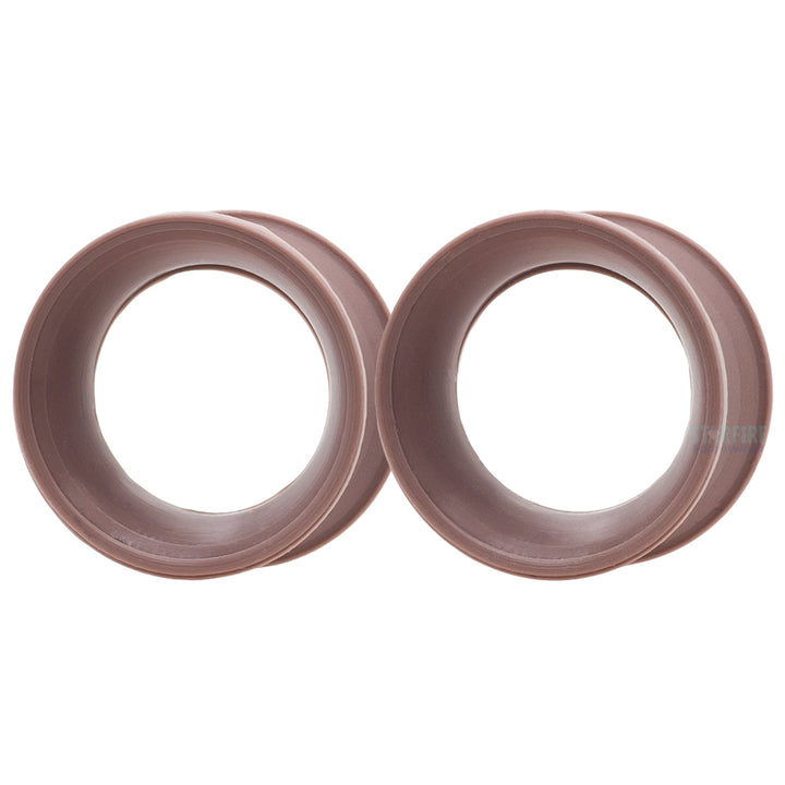 Silicone Skin Eyelets - Autumn Brown
