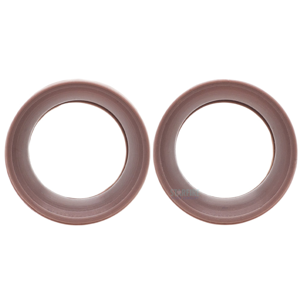 Silicone Skin Eyelets - Autumn Brown