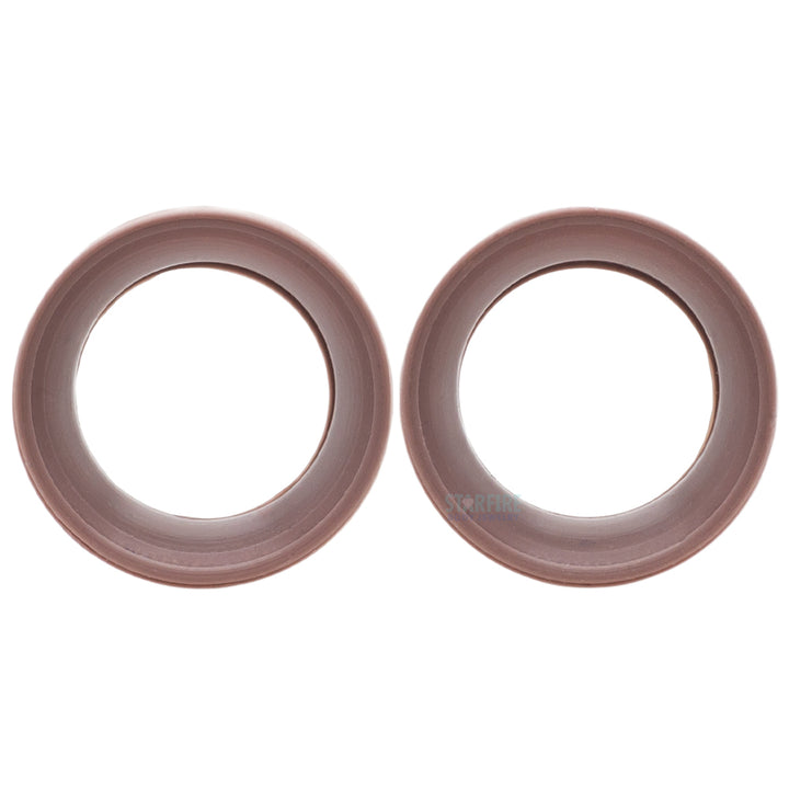 Silicone Skin Eyelets - Autumn Brown