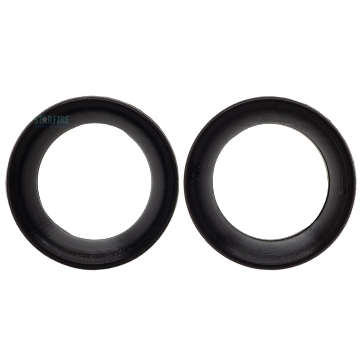 Silicone Skin Eyelets - Black