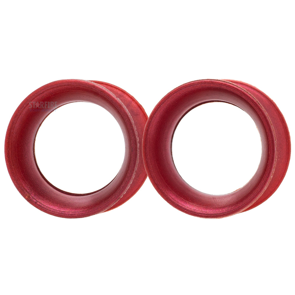 Silicone Skin Eyelets - Maroon Pearl