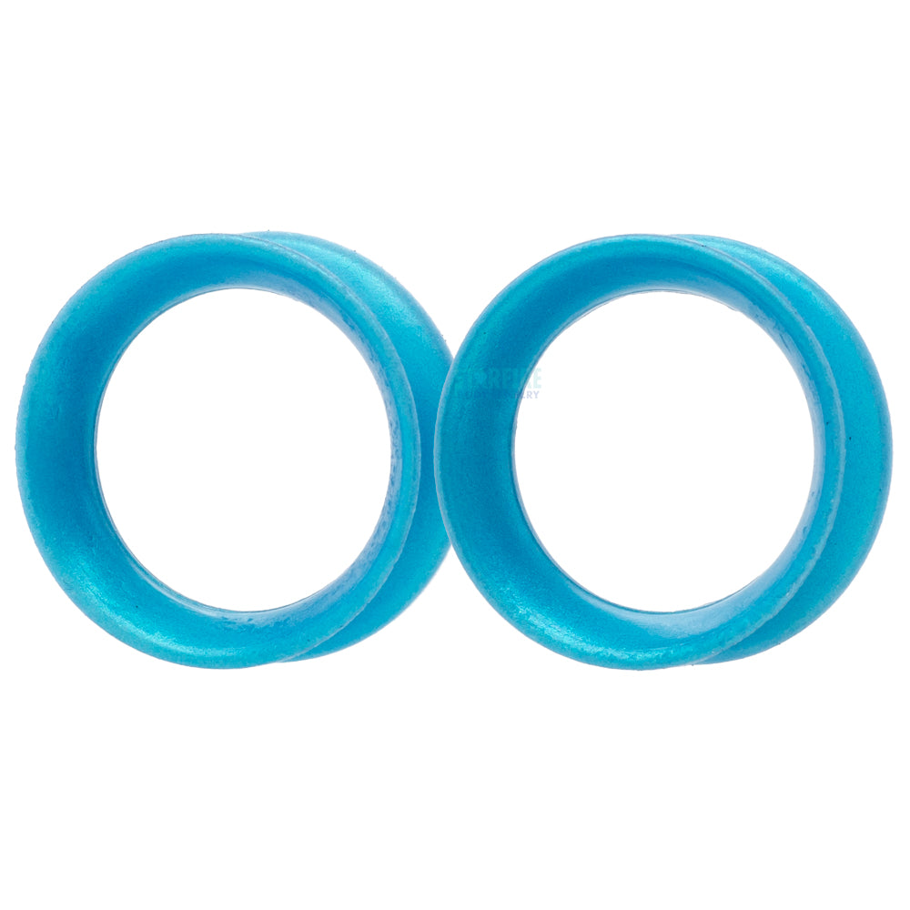 Silicone Skin Eyelets - Sea Blue Pearl
