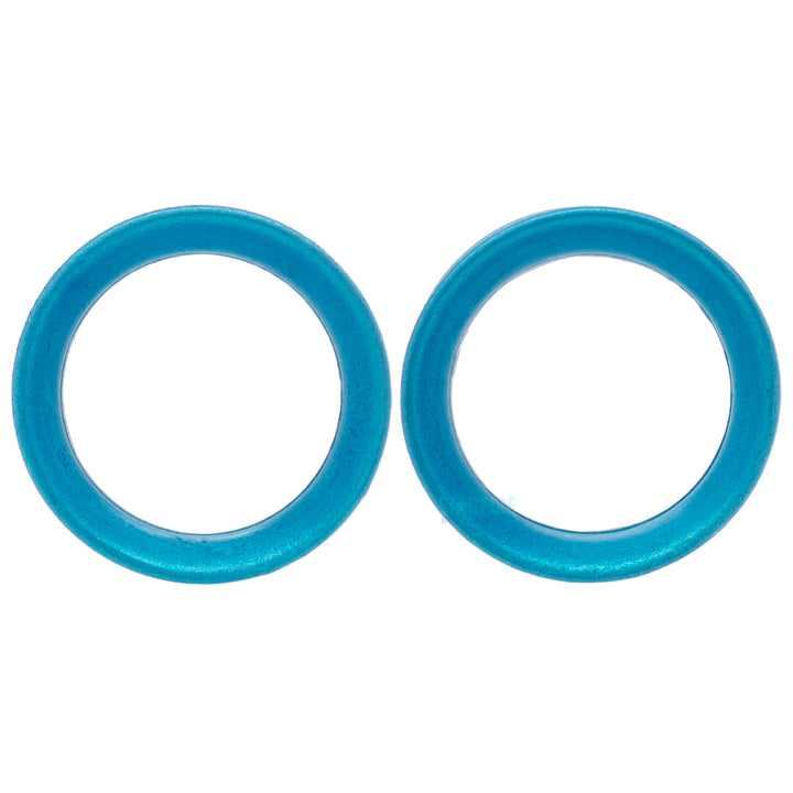 Silicone Skin Eyelets - Sea Blue Pearl