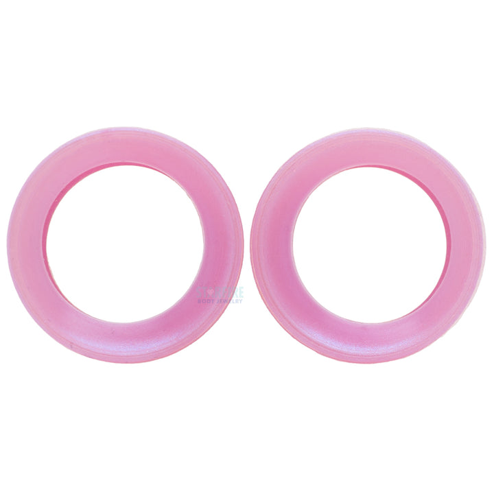 Silicone Skin Eyelets - Shell Pink Pearl