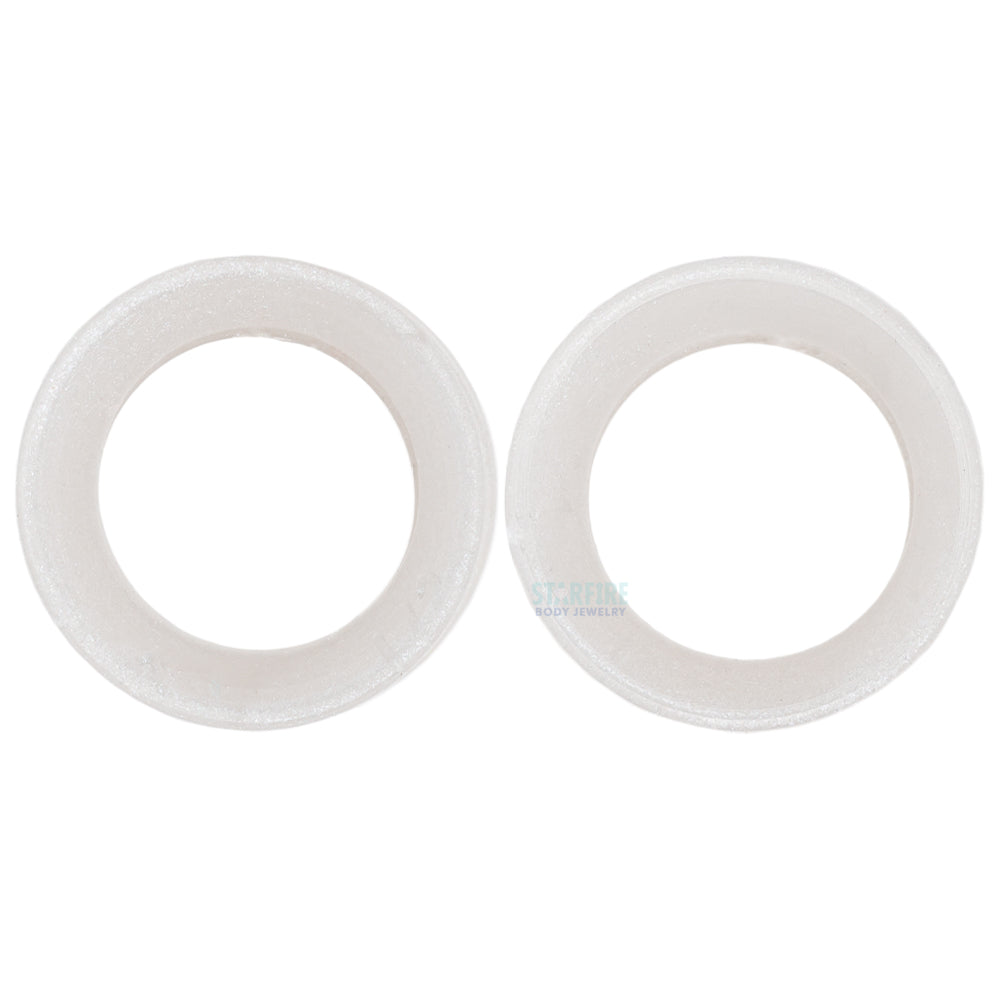 Silicone Skin Eyelets - Silver