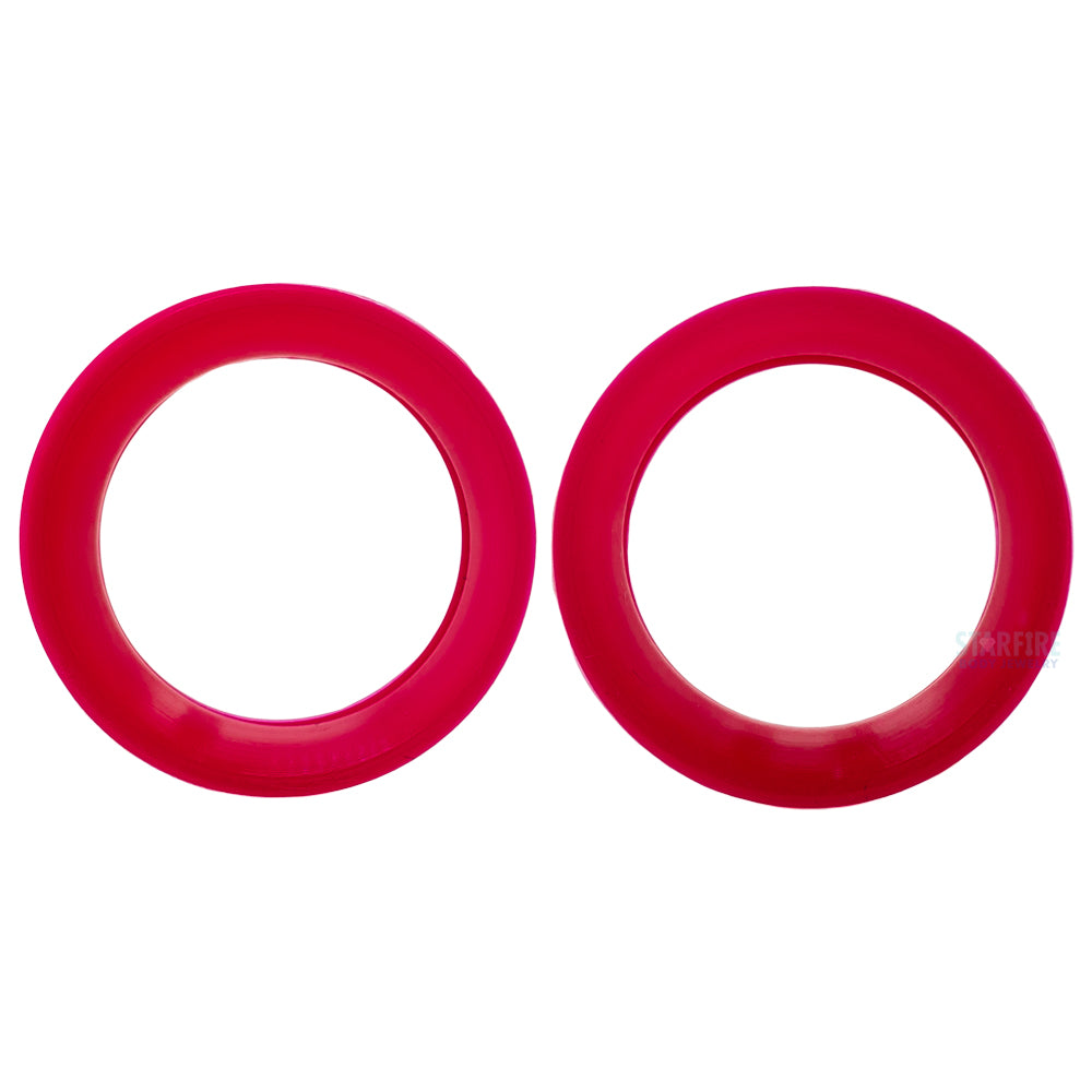 Silicone Skin Eyelets - UV Magenta