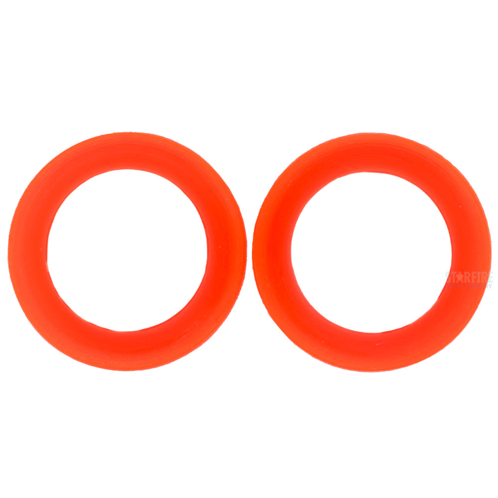 Silicone Skin Eyelets - UV Red