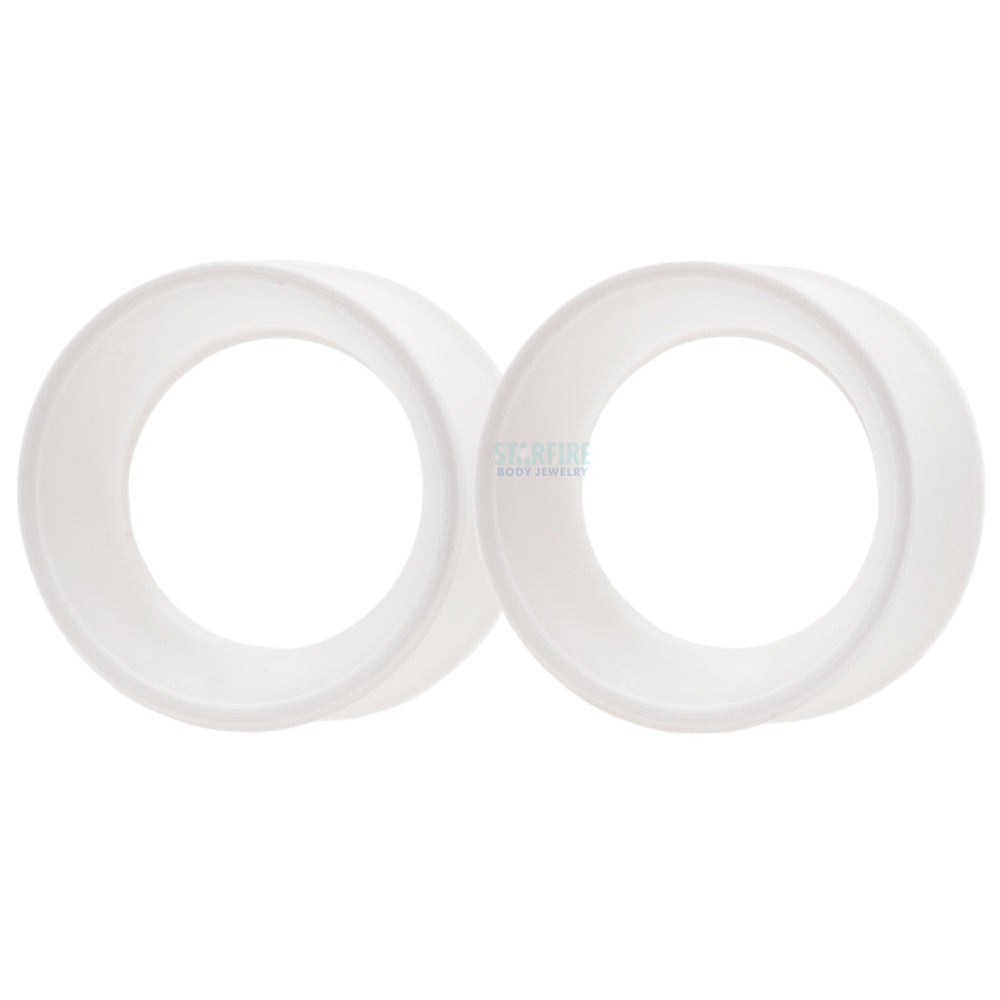 Silicone Skin Eyelets - White