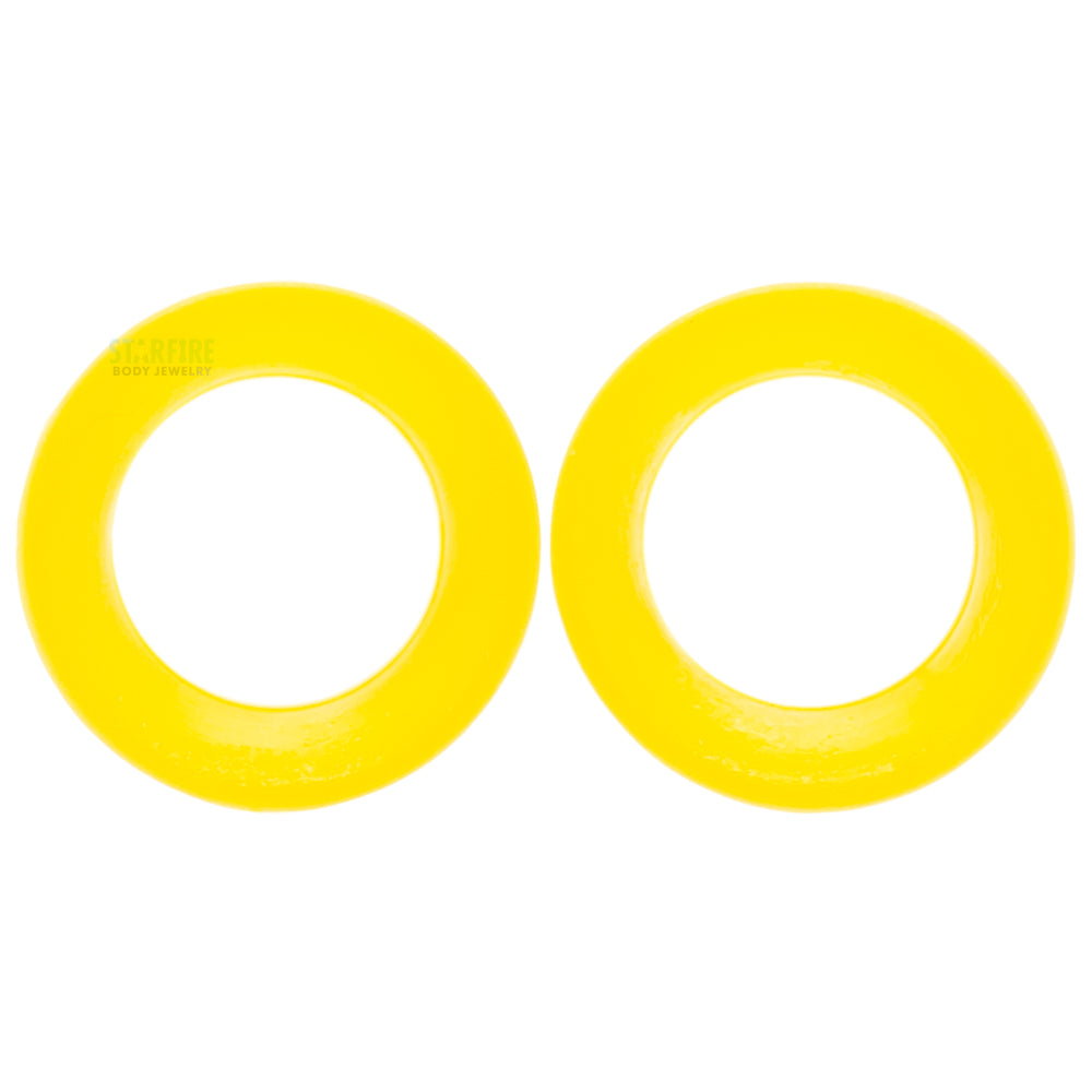 Silicone Skin Eyelets - Yellow