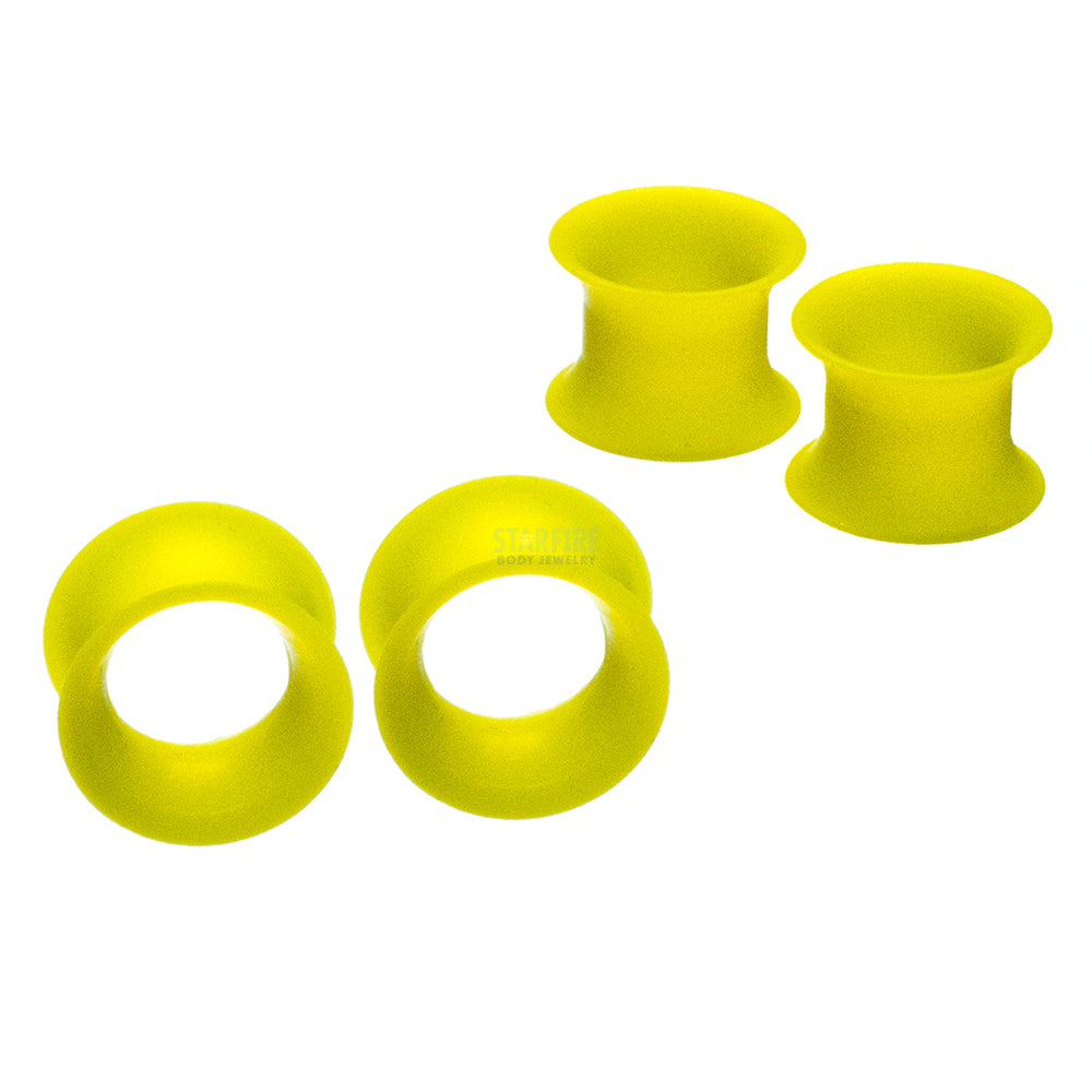 Kaos Softwear Silicone Skin Eyelets - UV Yellow – Starfire Body Jewelry ...