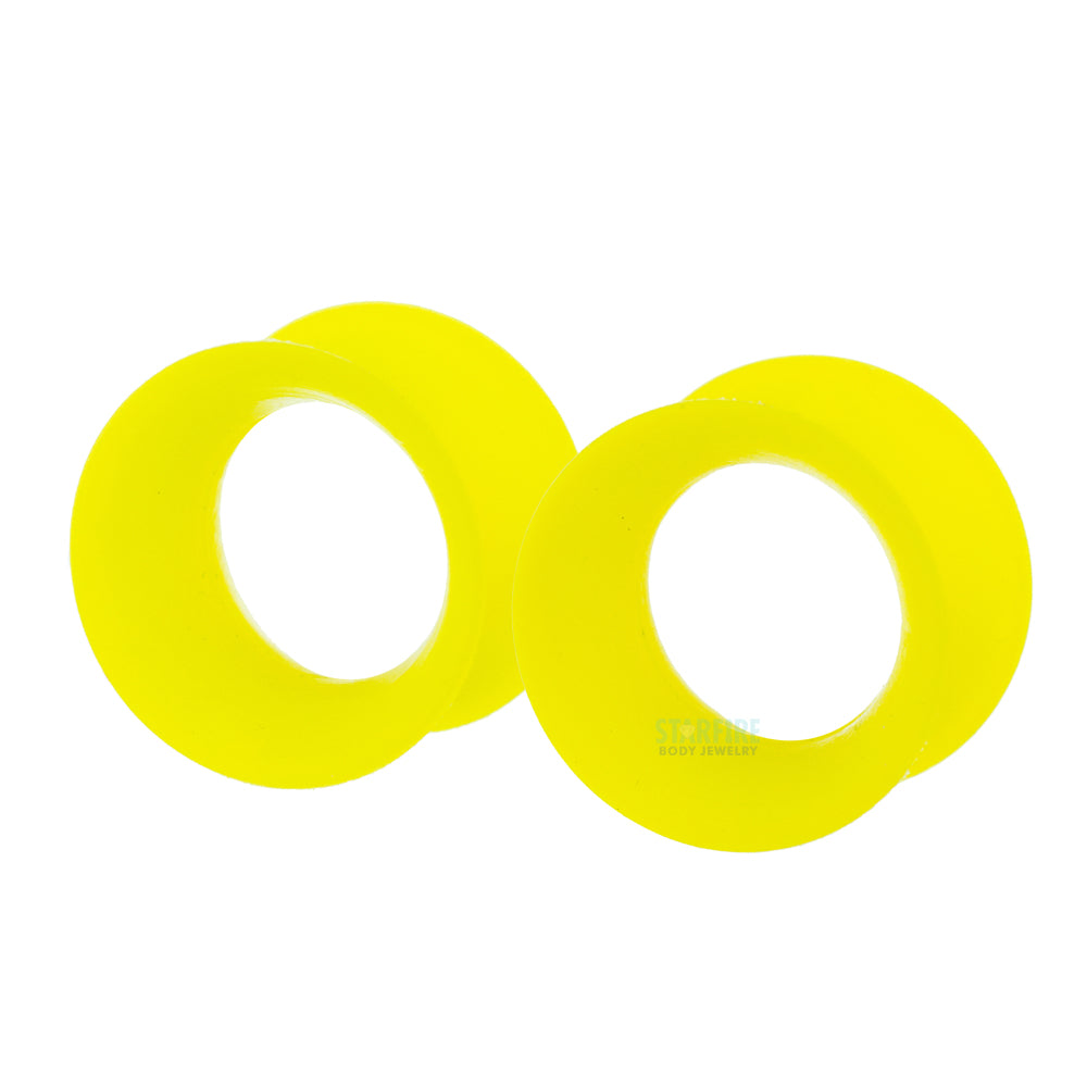 Silicone Skin Eyelets - UV Yellow