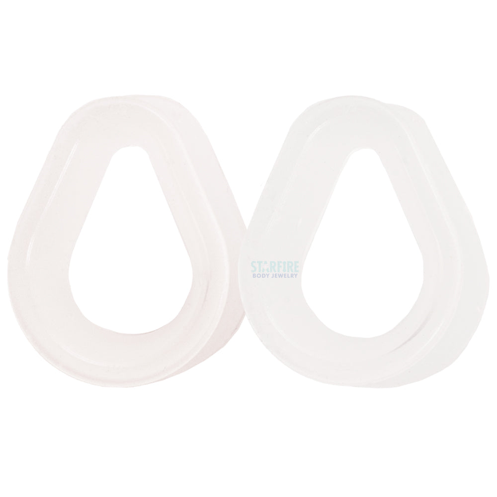Silicone Hydra (teardrop) Eyelets - Clear