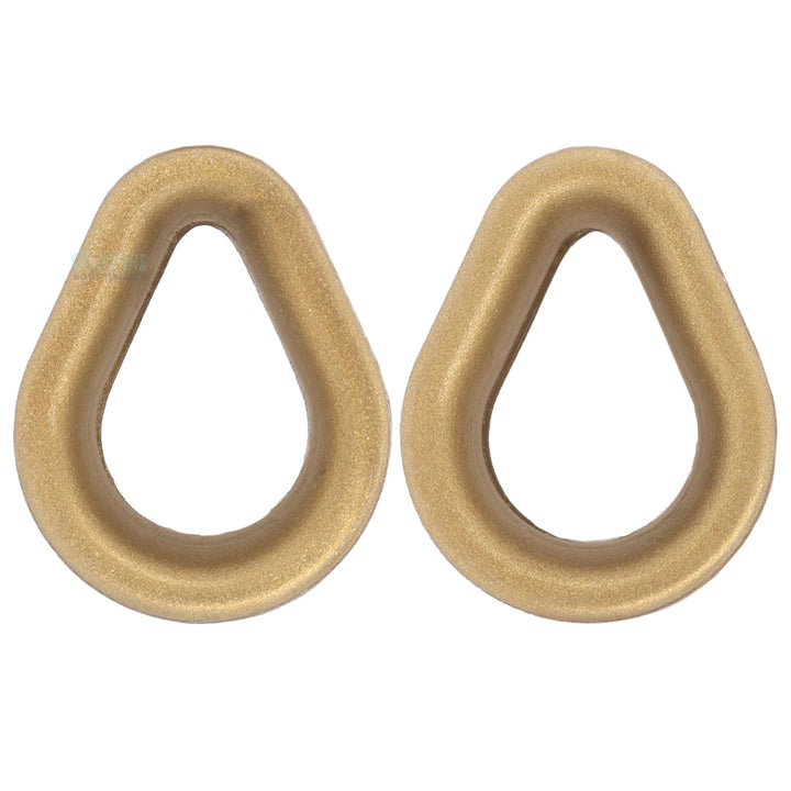 Silicone Hydra (teardrop) Eyelets - Gold