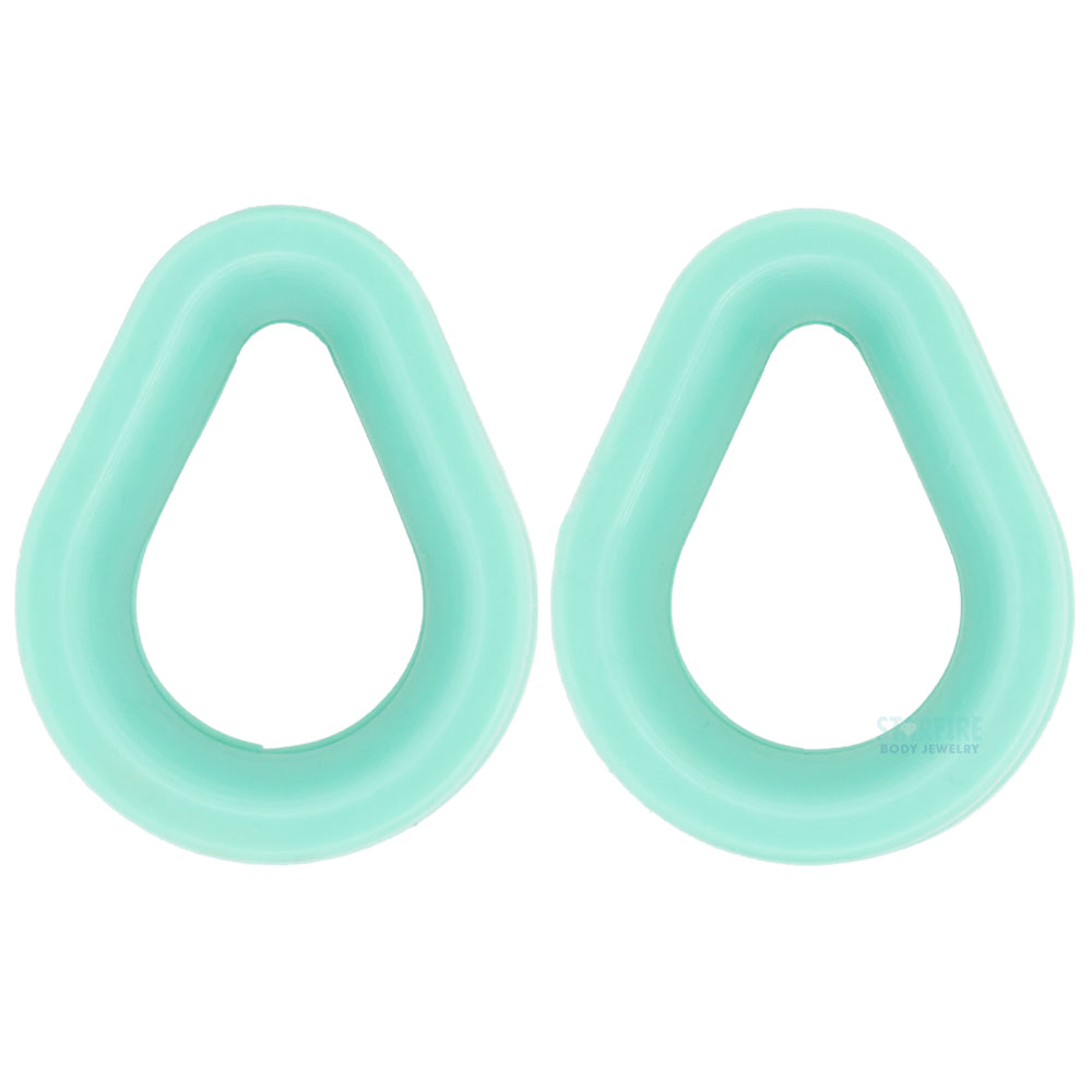 Silicone Hydra (teardrop) Eyelets - Mint (Limited Edition Color)