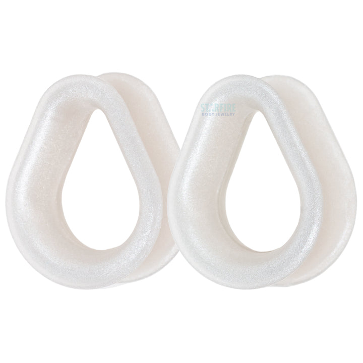 Silicone Hydra (teardrop) Eyelets - Silver