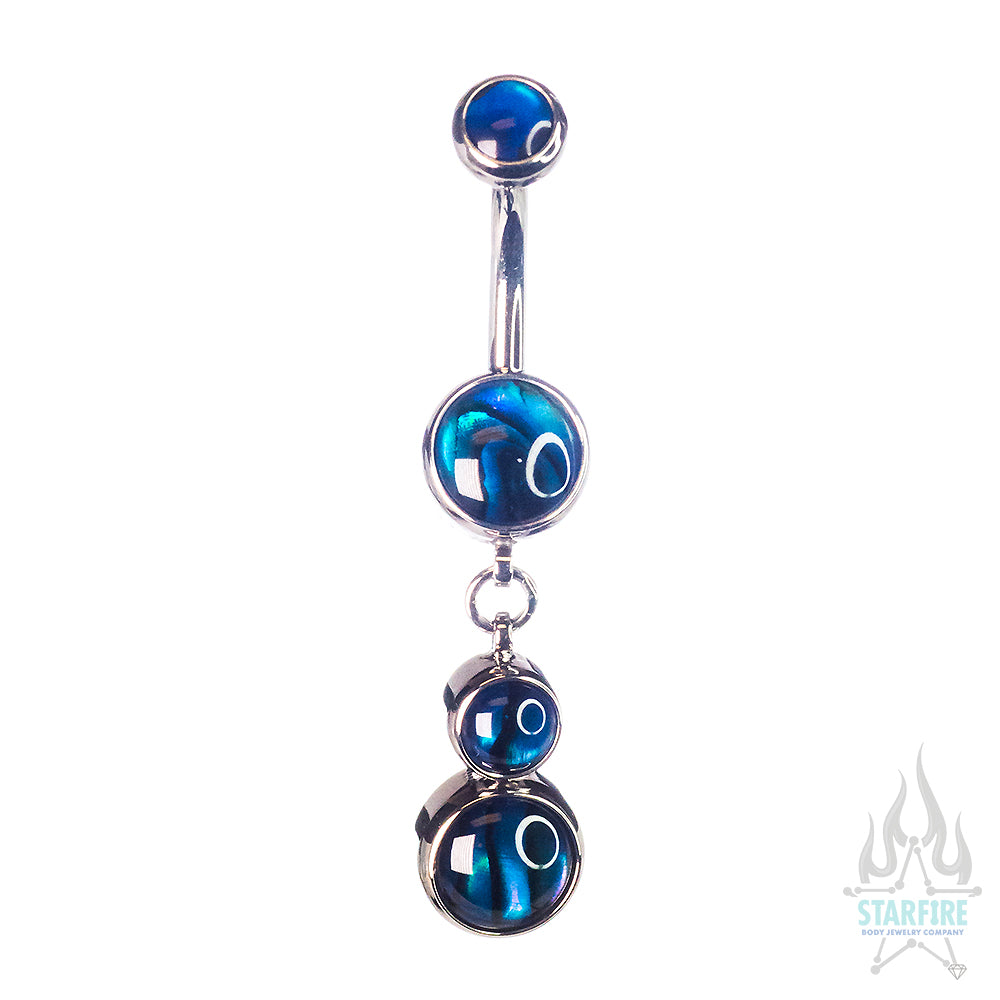 Natural stone belly button rings online