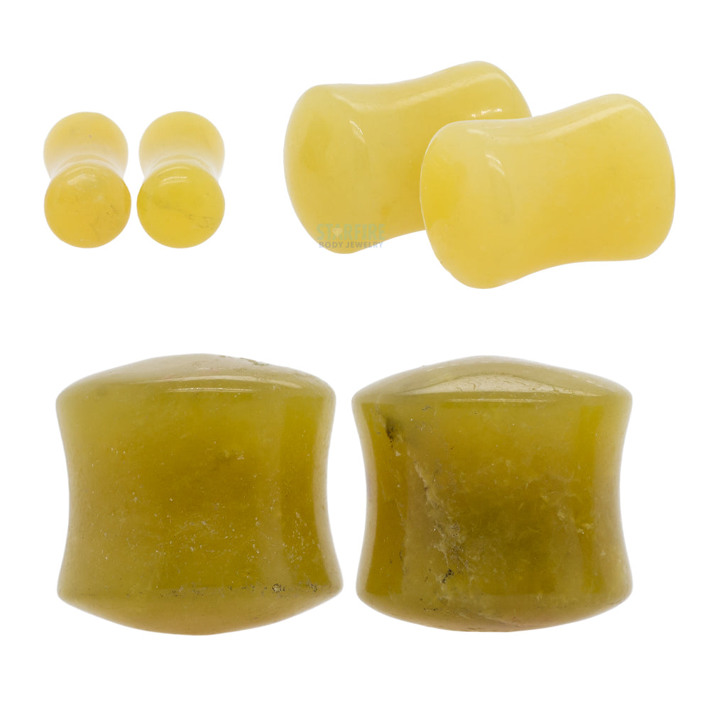 Stone Plugs - Chinese Serpentine