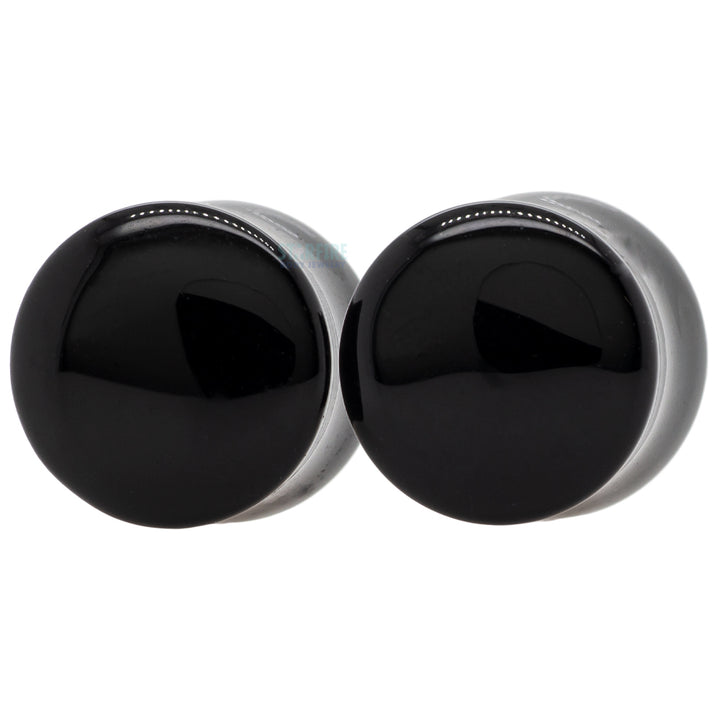 Stone Plugs - Black Onyx