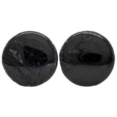 Stone Plugs - Black Tourmaline