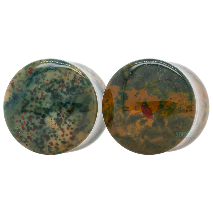Stone Plugs - Bloodstone