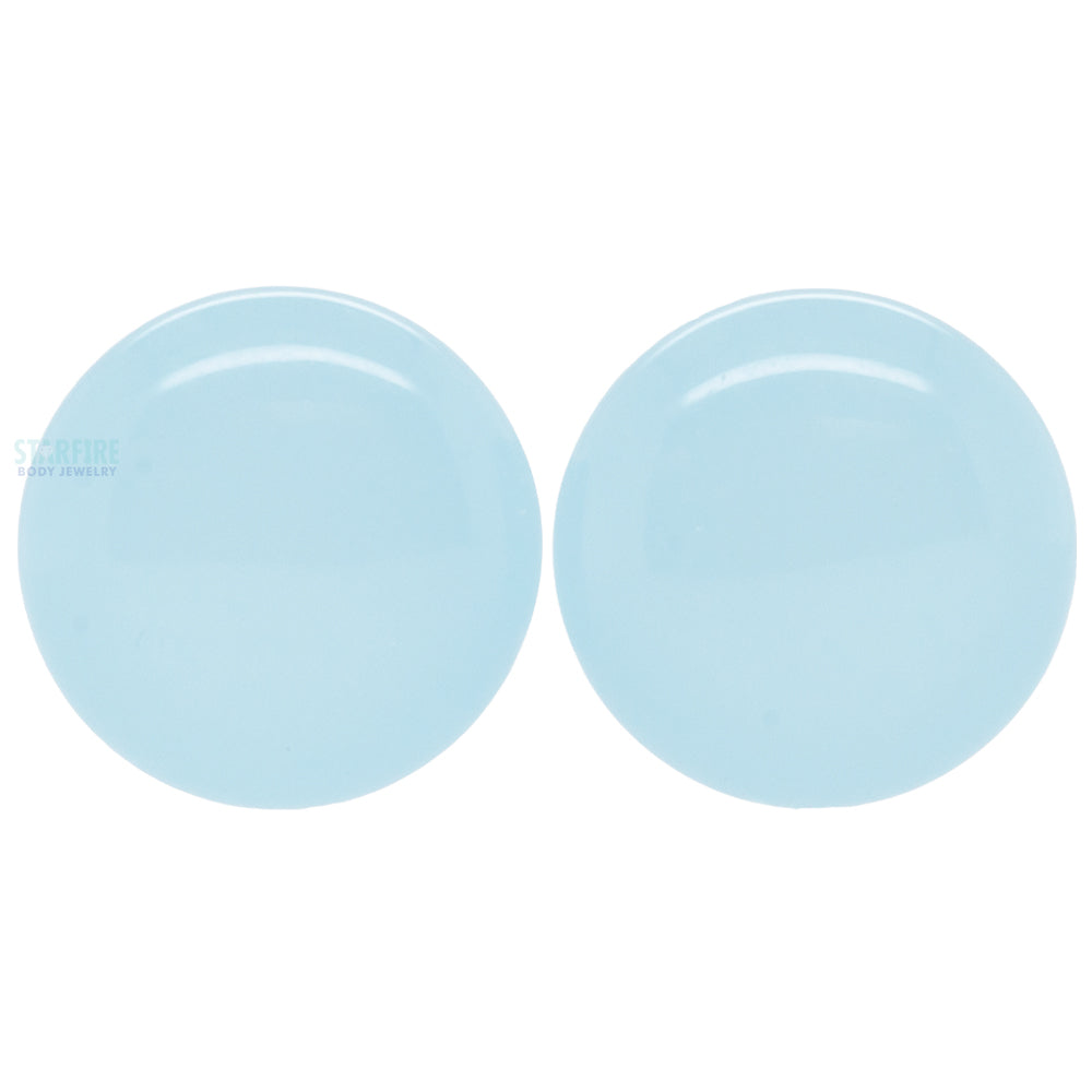 Stone Plugs - Blue Mist Quartz