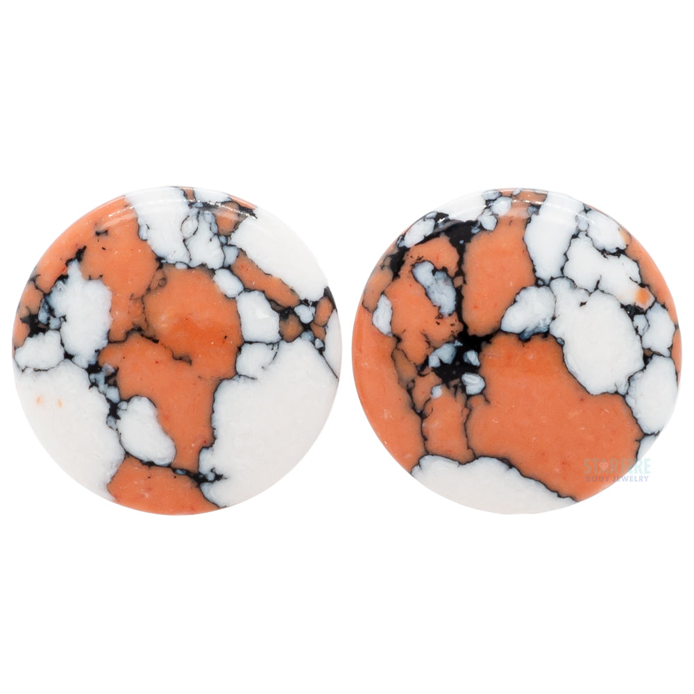 Stone Plugs - Gold Coast Turquoise