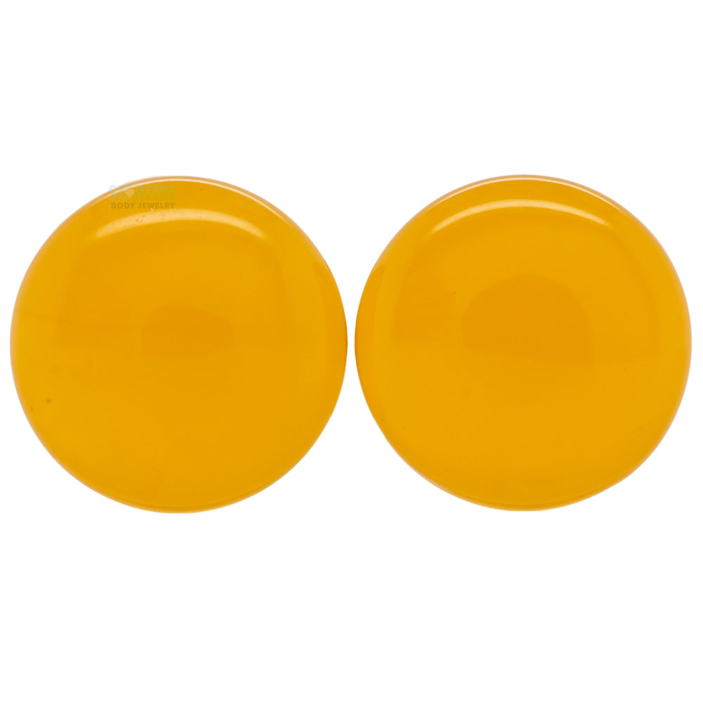 Stone Plugs - Honey Quartz