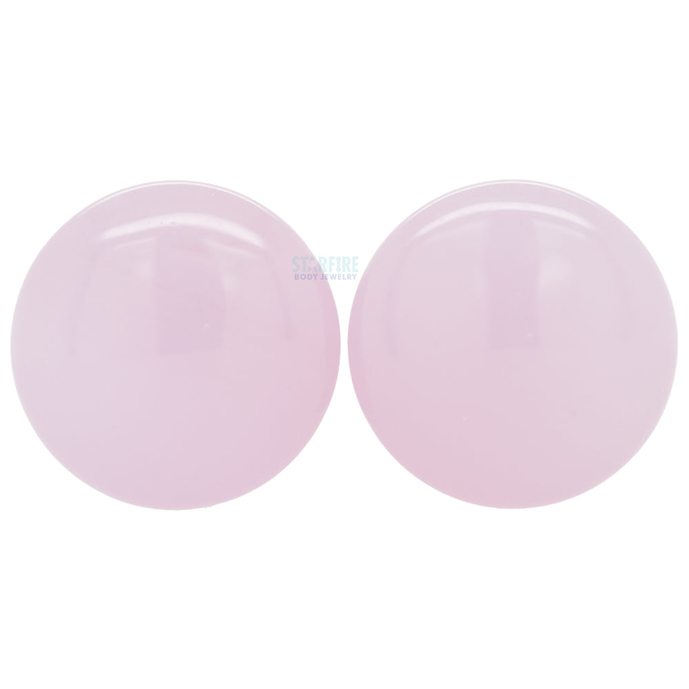 Stone Plugs - Lilac Quartz