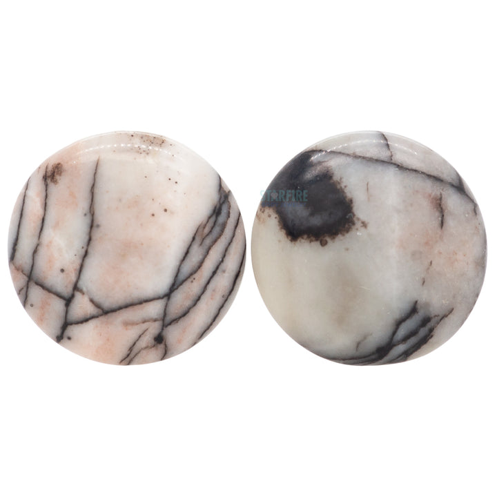 Stone Plugs - Picasso Jasper