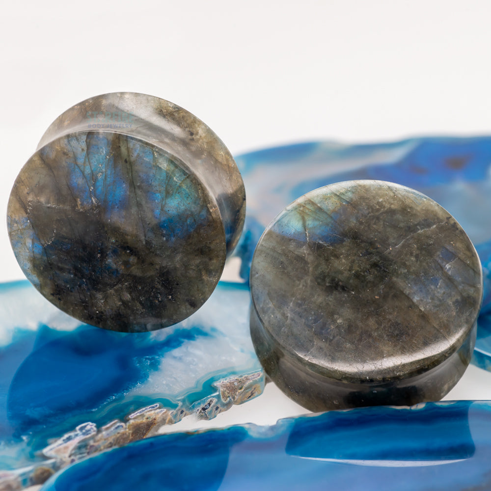 Stone Plugs - Labradorite
