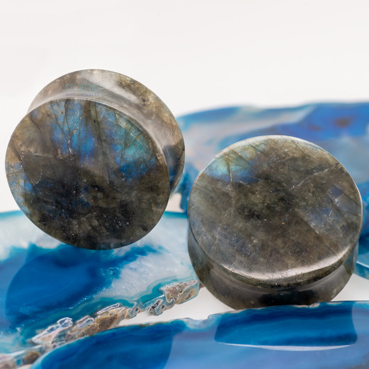 Stone Plugs - Labradorite