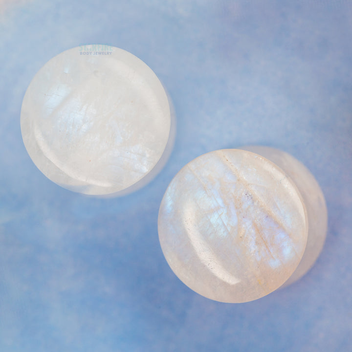 Stone Plugs - Moonstone