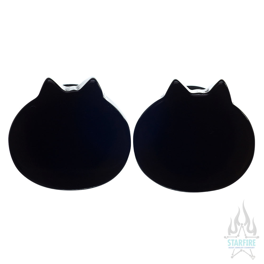 Meow (Cat) Stone Plugs